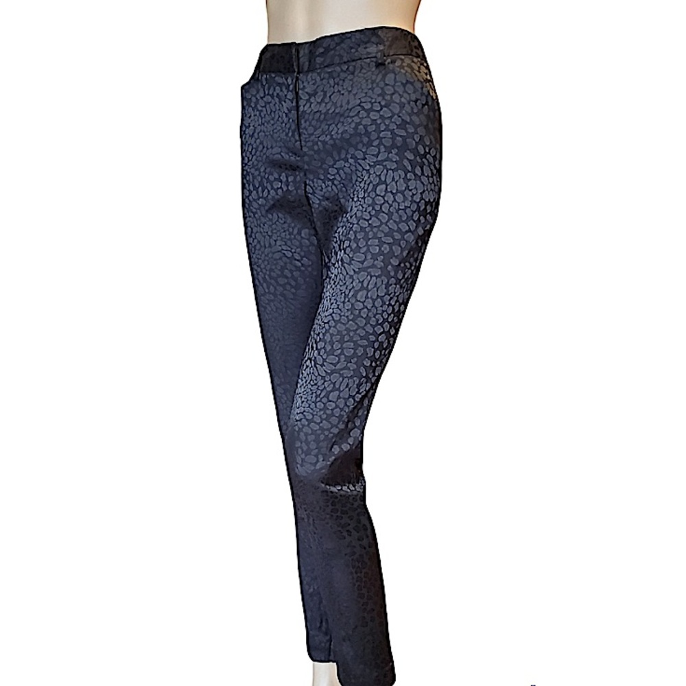 BCX | Black Pants with animal print undertones